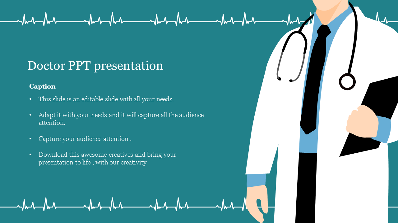 a presentation for a doctor